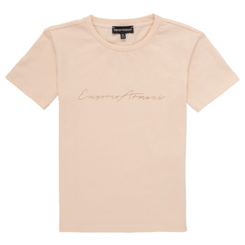 Abbigliamento Bambina T-shirt maniche corte Emporio Armani Armel Rosa