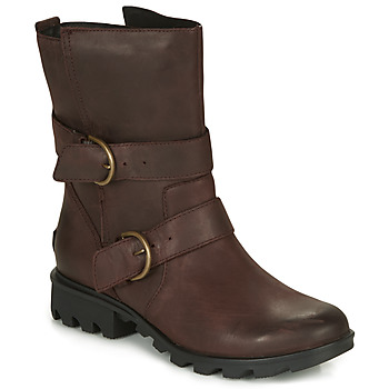 Scarpe Donna Stivali da neve Sorel PHOENIX MOTO Marrone