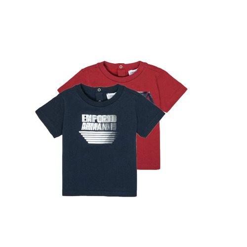 Abbigliamento Bambino T-shirt maniche corte Emporio Armani 6HHD22-4J09Z-0353 Multicolore