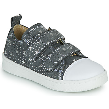 Scarpe Bambina Sneakers basse Citrouille et Compagnie NADIR Grigio / Argento