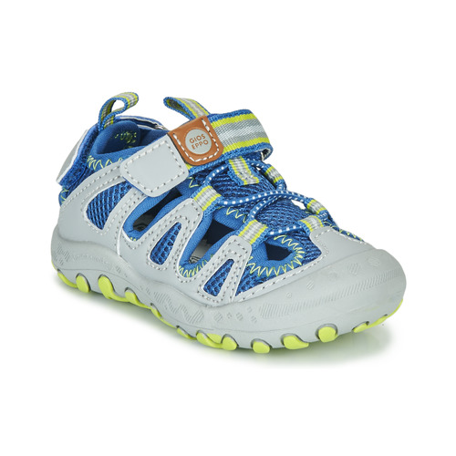 Scarpe Unisex bambino Sandali sport Gioseppo MEXICALI Grigio / Blu