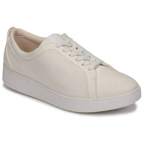 Scarpe Donna Sneakers basse FitFlop RALLY DENIM Bianco