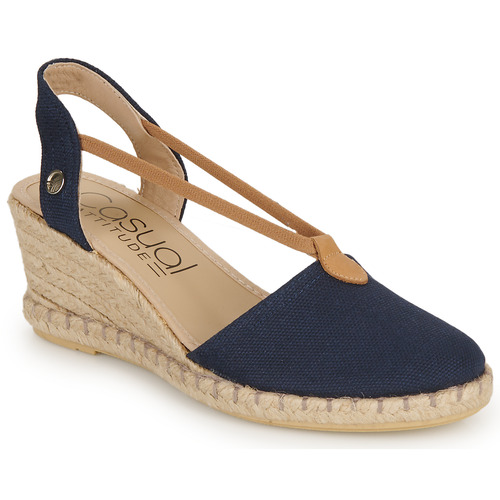 Scarpe Donna Espadrillas Casual Attitude IPOP Marine