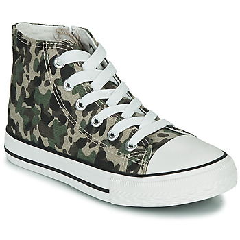 Scarpe Unisex bambino Sneakers alte Citrouille et Compagnie OUTIL Camouflage