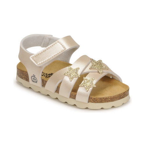 Scarpe Bambina Sandali Citrouille et Compagnie OKILIA Oro