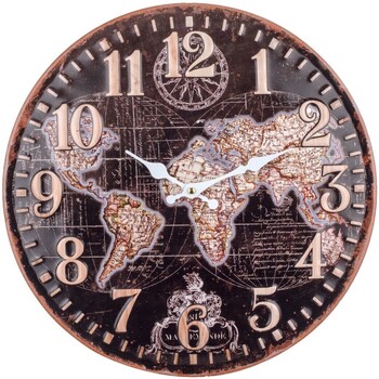 Casa Orologi Signes Grimalt Orologio Da Muro Mondiale Nero