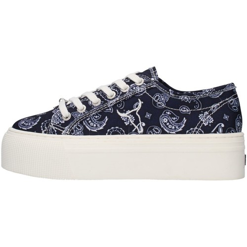 Scarpe Donna Sneakers alte Windsor Smith RUBY Blu