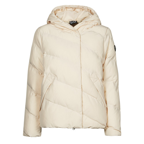 Abbigliamento Donna Piumini Emporio Armani EA7 MOUNTAIN W ECO Crema