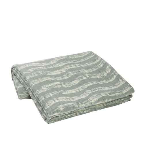 Casa Plaid / coperte Broste Copenhagen SEA Grigio / Clair