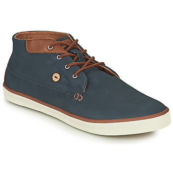 Scarpe Uomo Sneakers alte Faguo WATTLE Marine / Marrone