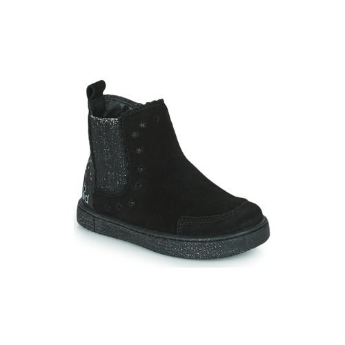 Scarpe Bambina Stivaletti Mod'8 BLANOU Nero / Glitter