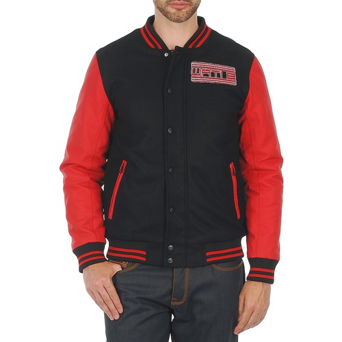 Abbigliamento Uomo Giubbotti Wati B OUTERWEAR JACKET Nero / Rosso