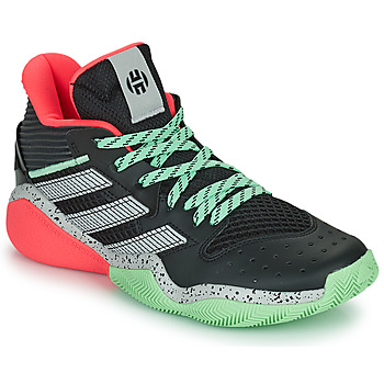 Scarpe Pallacanestro adidas Performance HARDEN STEPBACK Nero / Grigio / Verde