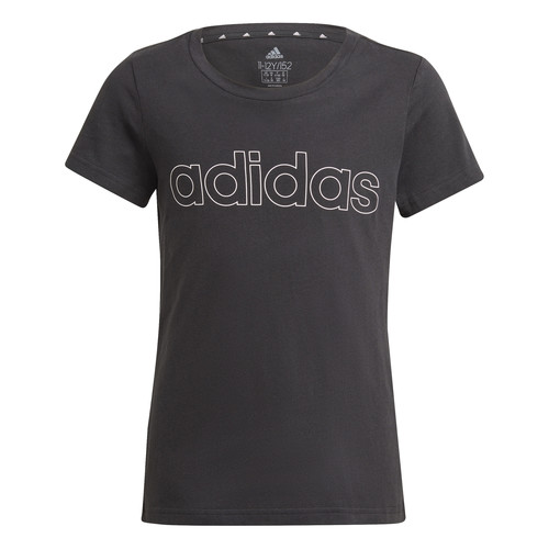 Abbigliamento Bambina T-shirt maniche corte adidas Performance PLAKAT Nero