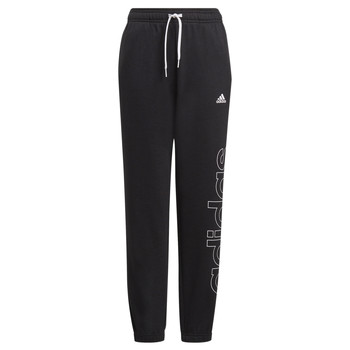 Abbigliamento Bambino Pantaloni da tuta Adidas Sportswear PETILA Nero