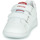 Scarpe Bambina Sneakers basse Geox B NEW FLICK GIRL Bianco / Rosso