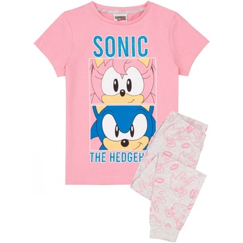 Abbigliamento Bambina Pigiami / camicie da notte Sonic The Hedgehog NS5764 Rosso