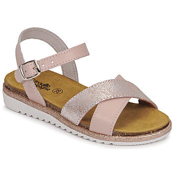 Scarpe Bambina Sandali Citrouille et Compagnie GAUFRETTE Rosa