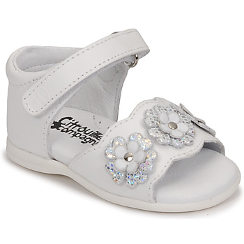 Scarpe Bambina Sandali Citrouille et Compagnie NEW 18 Bianco