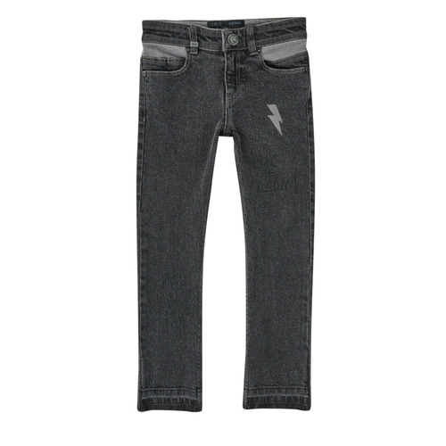 Abbigliamento Bambino Jeans slim Ikks JOPIDON Nero