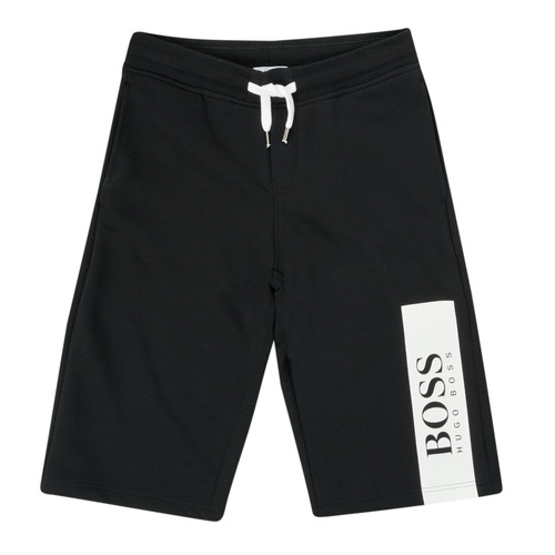 Abbigliamento Bambino Shorts / Bermuda BOSS BAHUTA Nero