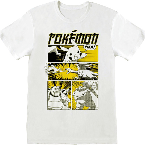 Abbigliamento T-shirts a maniche lunghe Pokemon Anime Style Cover Bianco