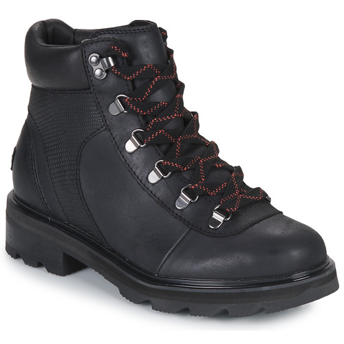 Scarpe Donna Stivaletti Sorel LENNOX HIKER STKD WP Nero