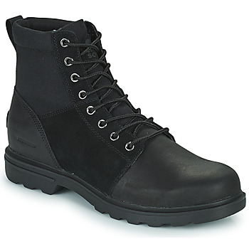 Scarpe Uomo Stivaletti Sorel CARSON SIX WP Nero