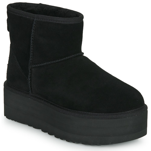 Scarpe Donna Stivaletti UGG W CLASSIC MINI PLATFORM Nero