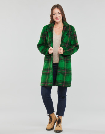 Abbigliamento Donna Cappotti Vila VIJAYLAH L/S COAT/SU Verde