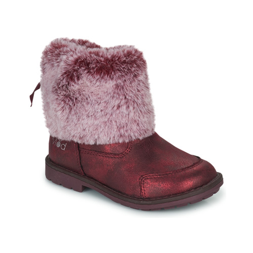 Scarpe Bambina Stivaletti Mod'8 STELIE Bordeaux