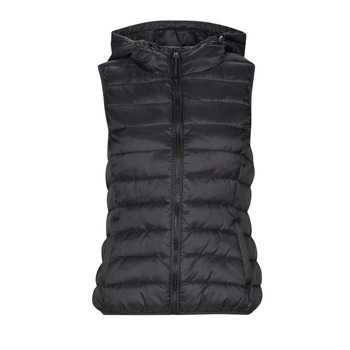 Abbigliamento Donna Piumini Only ONLNEWTAHOE HOOD WAISTCOAT OTW NOOS Nero