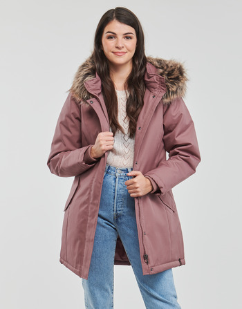 Abbigliamento Donna Parka Only ONLKATY PARKA COAT CC OTW Vieux / Rosa