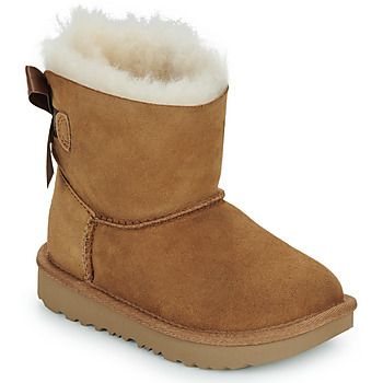 Scarpe Unisex bambino Stivaletti UGG T MINI BAILEY BOW II Camel