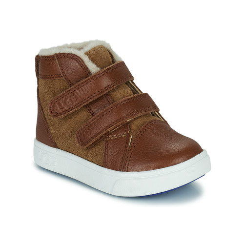 Scarpe Unisex bambino Sneakers alte UGG T RENNON II Marrone