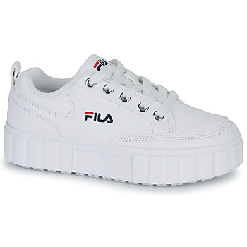 Scarpe Bambina Sneakers basse Fila SANDBLAST Bianco