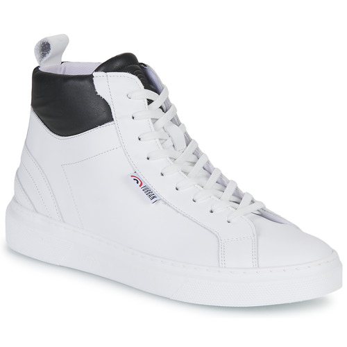 Scarpe Uomo Sneakers alte Yurban MANCHESTER Bianco