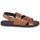 Scarpe Uomo Sandali Pellet ANGEL Veau / Cognac