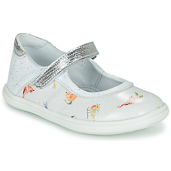 Scarpe Bambina Ballerine GBB PLACIDA Bianco