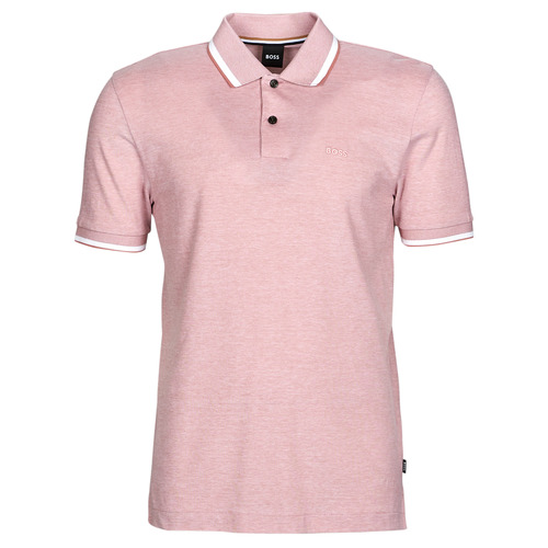 Abbigliamento Uomo Polo maniche corte BOSS Parlay 183 Rosa