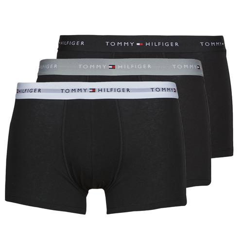 Biancheria Intima Uomo Boxer Tommy Hilfiger 3P WB TRUNK X3 Nero