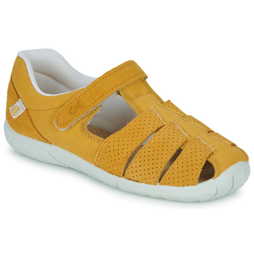 Scarpe Unisex bambino Sandali Citrouille et Compagnie SABLO Giallo