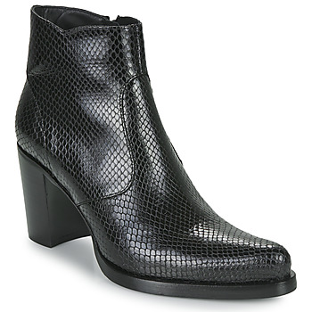 Scarpe Donna Stivaletti Freelance PADDY 7 ZIP BOOT Nero