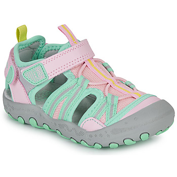 Scarpe Bambina Sandali sport Gioseppo CHARTEVES Rosa / Verde