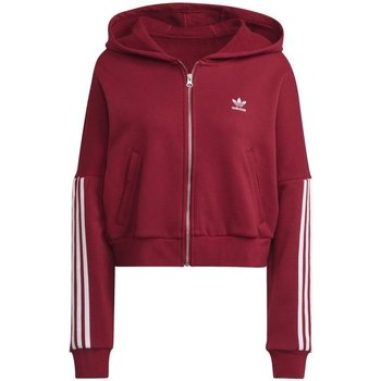 Abbigliamento Donna Felpe adidas Originals Felpa Donna Zip Hoodie Rosso