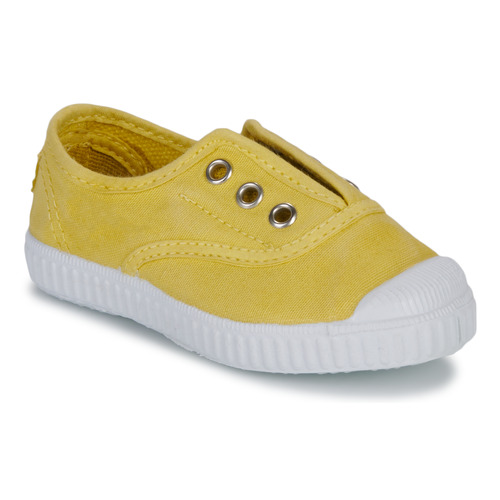 Scarpe Unisex bambino Sneakers basse Citrouille et Compagnie WOODEN Giallo