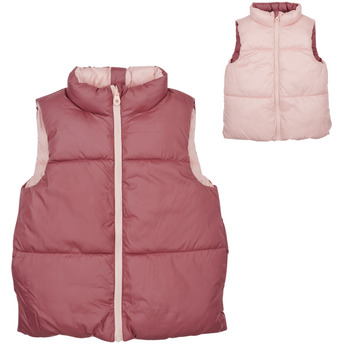 Abbigliamento Bambina Piumini Only KOGNEWRICKY REV. WAISTCOAT CP OTW Rosa