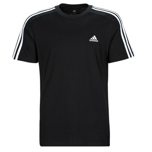 Abbigliamento Uomo T-shirt maniche corte Adidas Sportswear 3S SJ T Nero