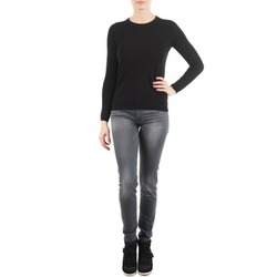 Abbigliamento Donna Jeans slim 7 for all Mankind THE SKINNY DARK STARS PAVE Grigio