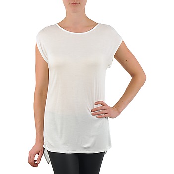 Abbigliamento Donna T-shirt maniche corte La City TS CROIS D6 Bianco